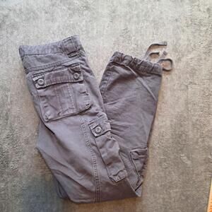 Match Cargo Pants Mens 32x32 Gray Regular Fit Straight Leg Workwear Pockets